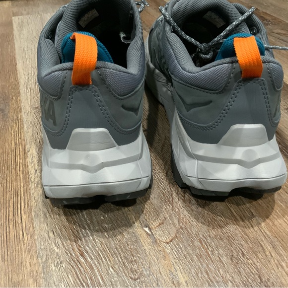 Hoka One One Mens Anacapa Low GTX Castlerock Sharkskin Hiking Boots Size 11.5 - Picture 3 of 7